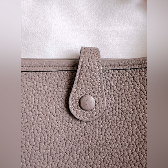 Hermes Mini Evelyne TPM 16 Gris Asphalt GHW - Picture 4 of 9